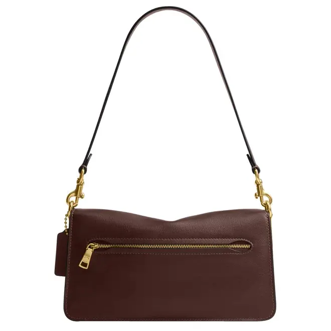 BOLSA COACH NEW YORK TABBY SHOULDER 26 MARROM