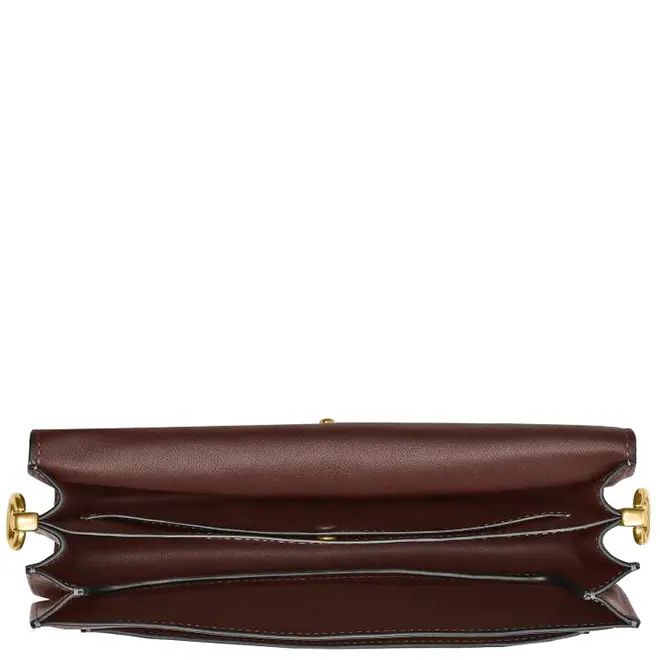 BOLSA COACH NEW YORK TABBY SHOULDER 26 MARROM