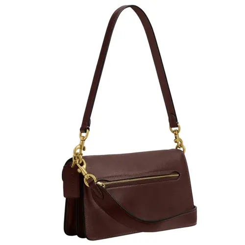 BOLSA COACH NEW YORK TABBY SHOULDER 26 MARROM