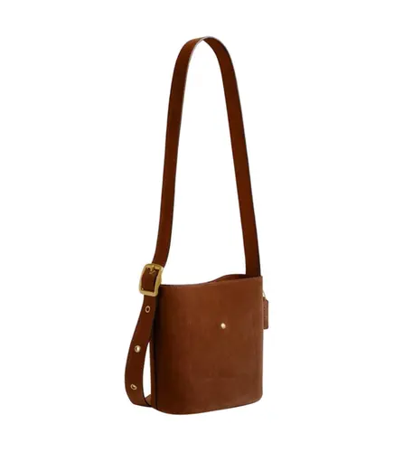 BOLSA COACH NEW YORK BLEECKER BUCKET 21 MARROM