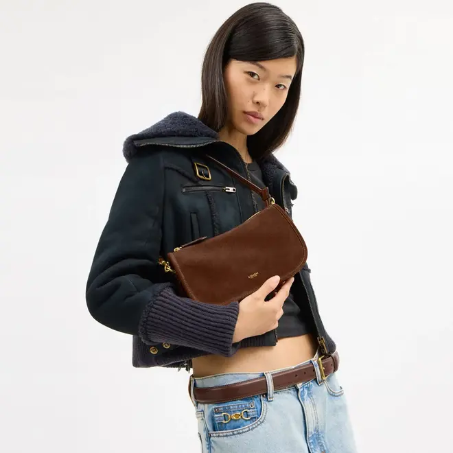 BOLSA COACH NEW YORK WAVERLY MARROM