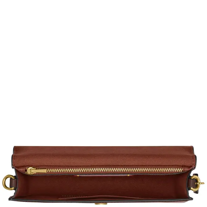 BOLSA COACH NEW YORK ELORA TOP HANDLE MARROM