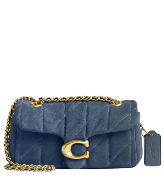 BOLSA COACH NEW YORK TABBY SHOULDER 20 AZUL