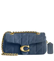 BOLSA COACH NEW YORK TABBY SHOULDER 20 AZUL