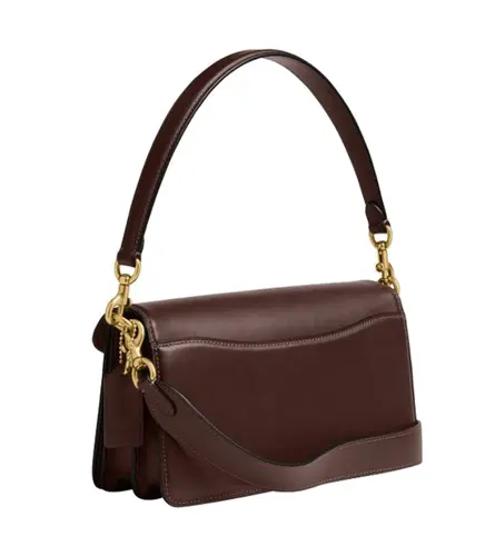 BOLSA COACH NEW YORK TABBY SHOULDER 26 SIGNATURE MARROM