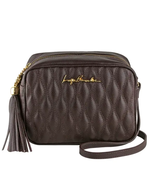 BOLSA PEQUENA VIENA LUIZA BARCELOS MARROM