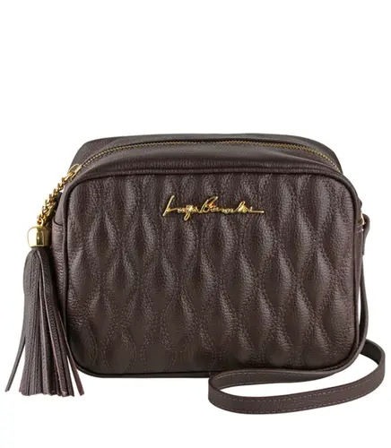 BOLSA PEQUENA VIENA LUIZA BARCELOS MARROM