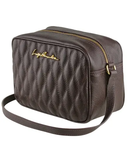 BOLSA PEQUENA VIENA LUIZA BARCELOS MARROM