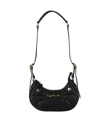 BOLSA PEQUENA BAGUETE LUIZA BARCELOS PRETO