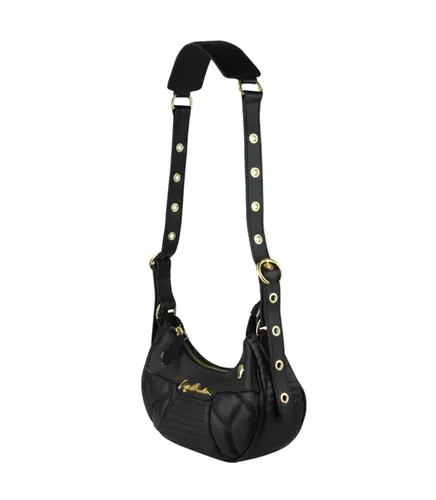 BOLSA PEQUENA BAGUETE LUIZA BARCELOS PRETO