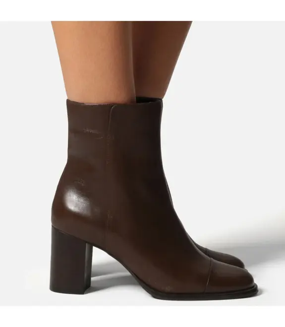 BOTA SALTO MÉDIO AREZZO MARROM