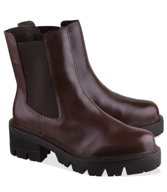 BOTA TRATORADA SALTO MÉDIO AREZZO MARROM