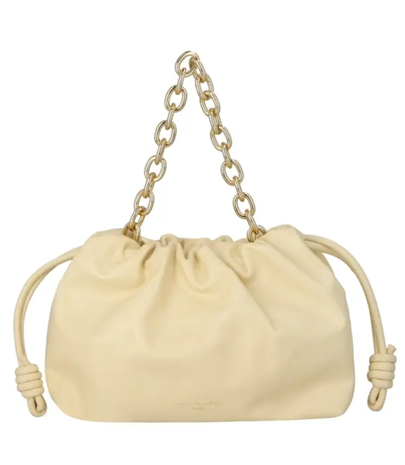 BOLSA MÉDIA SLOUCH LUIZA BARCELOS AMARELO
