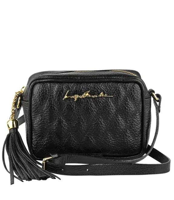 BOLSA PEQUENA ESSENCIAIS LUIZA BARCELOS PRETO