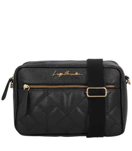 BOLSA MÉDIA VIENA LUIZA BARCELOS PRETO