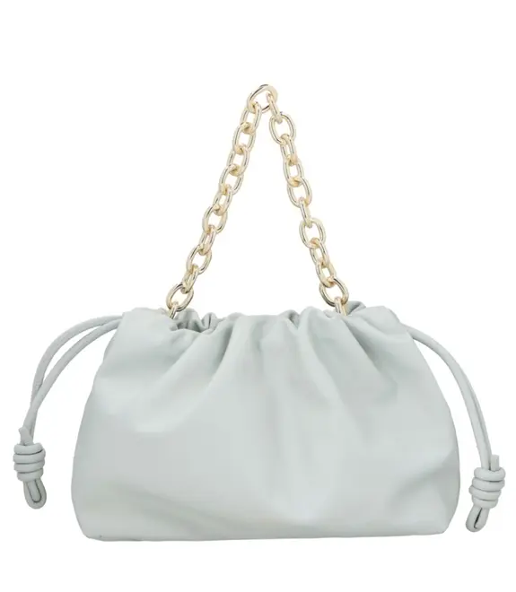BOLSA MÉDIA SLOUCH LUIZA BARCELOS AZUL