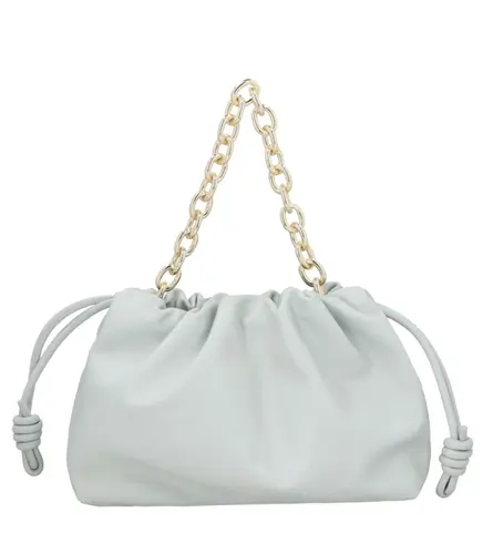 BOLSA MÉDIA SLOUCH LUIZA BARCELOS AZUL
