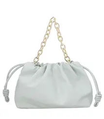 BOLSA MÉDIA SLOUCH LUIZA BARCELOS AZUL