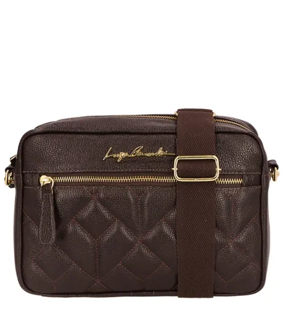 BOLSA MÉDIA VIENA LUIZA BARCELOS MARROM