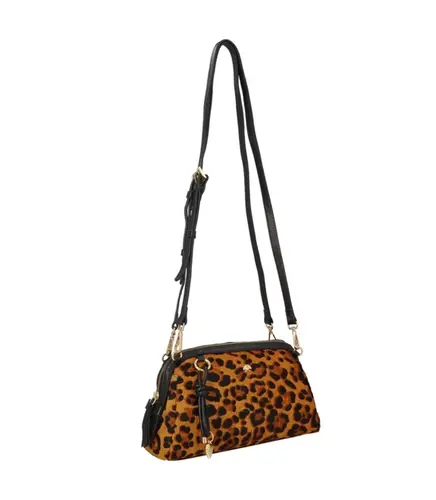 BOLSA MÉDIA LUIZA BARCELOS ANIMAL PRINT