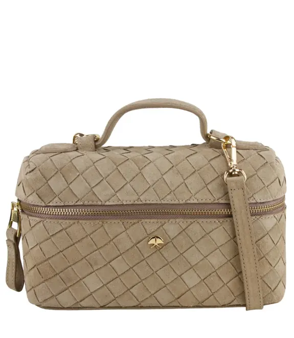 BOLSA PEQUENA TRESSÊ LUIZA BARCELOS BEGE
