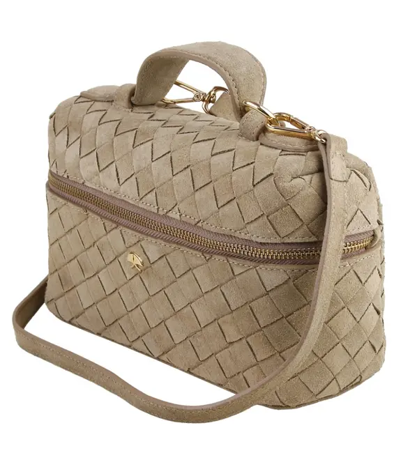 BOLSA PEQUENA TRESSÊ LUIZA BARCELOS BEGE