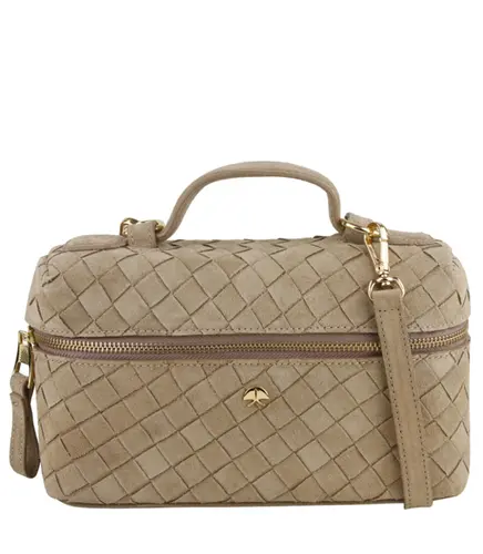 BOLSA PEQUENA TRESSÊ LUIZA BARCELOS BEGE