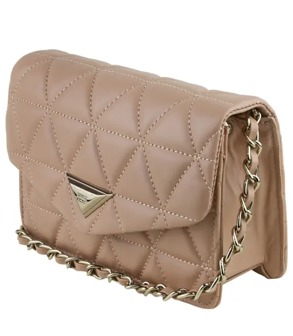BOLSA PEQUENA MATELASSÊ 944 SCHUTZ BEGE