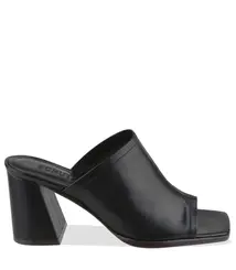 SANDÁLIA SALTO MÉDIO SCHUTZ PRETO