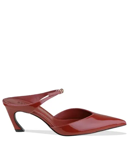 SCARPIN SALTO MÉDIO LAURIE SCHUTZ MARROM