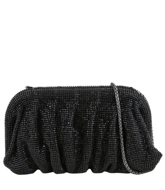 CLUTCH STRASS DAZZLING SCHUTZ PRETO
