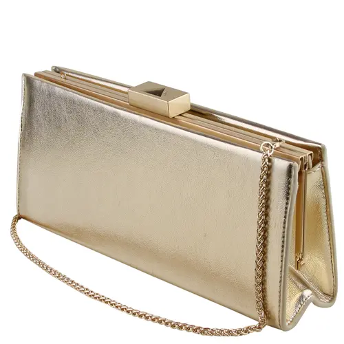 BOLSA CLUCTH PARK SCHUTZ DOURADO