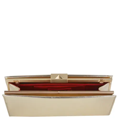 BOLSA CLUCTH PARK SCHUTZ DOURADO