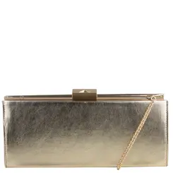 BOLSA CLUCTH PARK SCHUTZ DOURADO