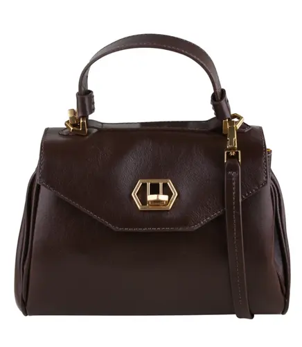 BOLSA PEQUENA AREZZO MARROM