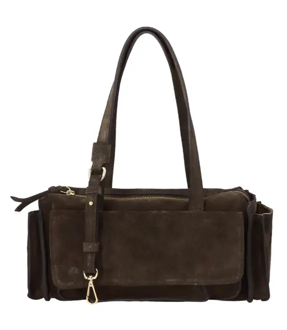 BOLSA GRANDE LUIZA BARCELOS MARROM