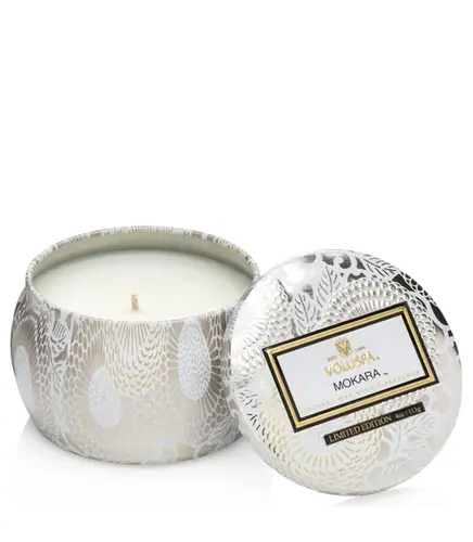 MINI VELA AROMÁTICA LATA RELEVO 25H MOKARA VOLUSPA