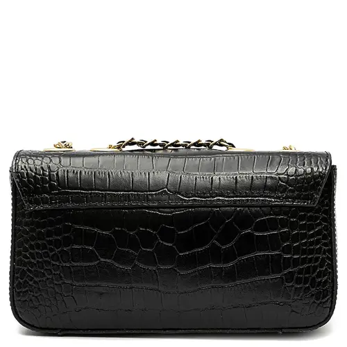 BOLSA PEQUENA ANNE NEW CROCO ISLA PRETO