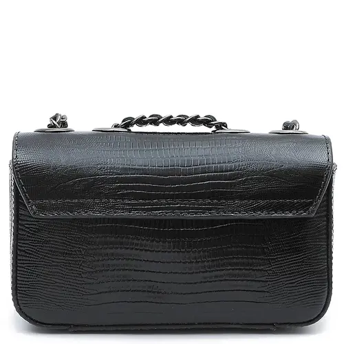BOLSA PEQUENA ANNE LIZARD ISLA PRETO