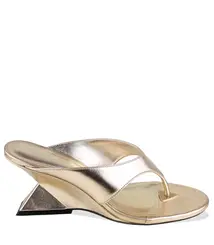 SANDÁLIA SALTO MÉDIO ANABELA SCHUTZ DOURADO