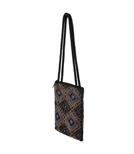 BOLSA PEQUENA MIÇANGAS DONNA BRASIL PRETO - COM MICROUSO