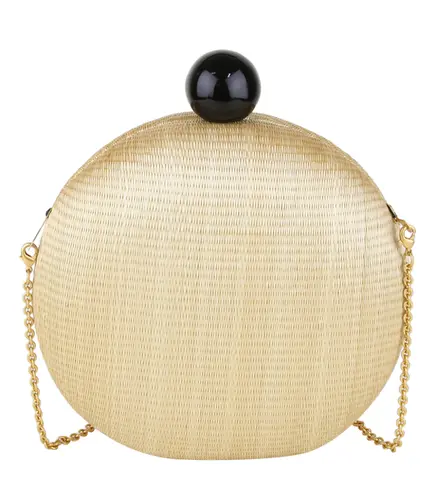 CLUTCH RÁFIA ISLA BEGE - COM MICROUSO