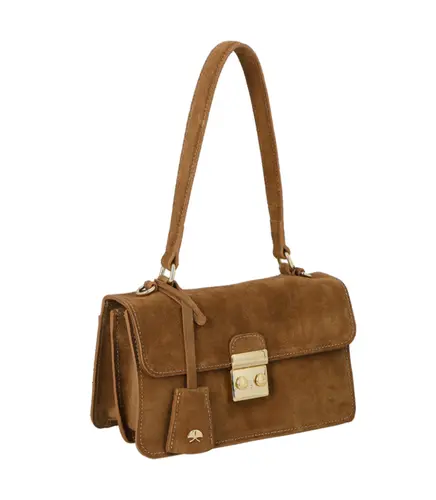 BOLSA PEQUENA LUIZA BARCELOS CARAMELO