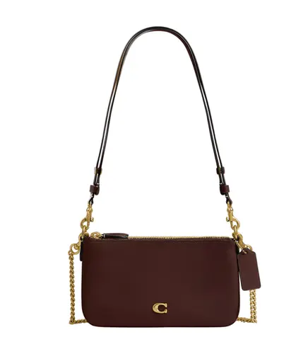 BOLSA COACH NEW YORK AUDREY CROSSBODY MARROM