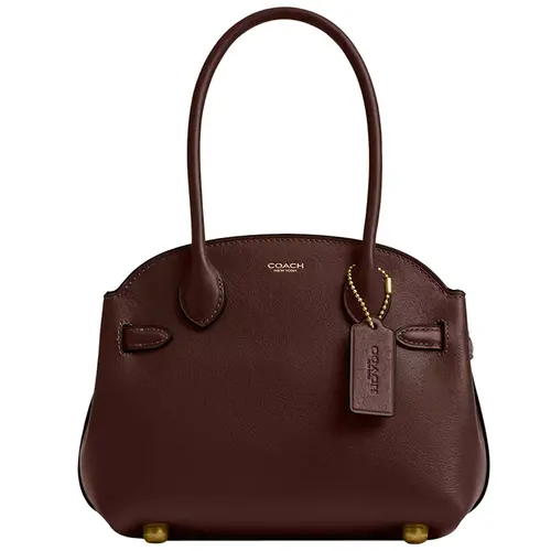 BOLSA COACH NEW YORK SOFT EMPIRE 21 MARROM
