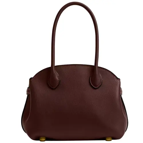 BOLSA COACH NEW YORK SOFT EMPIRE 21 MARROM