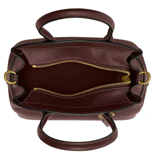 BOLSA COACH NEW YORK SOFT EMPIRE 21 MARROM