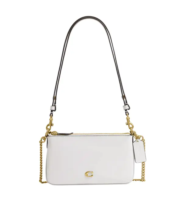 BOLSA COACH NEW YORK AUDREY CROSSBODY BRANCO
