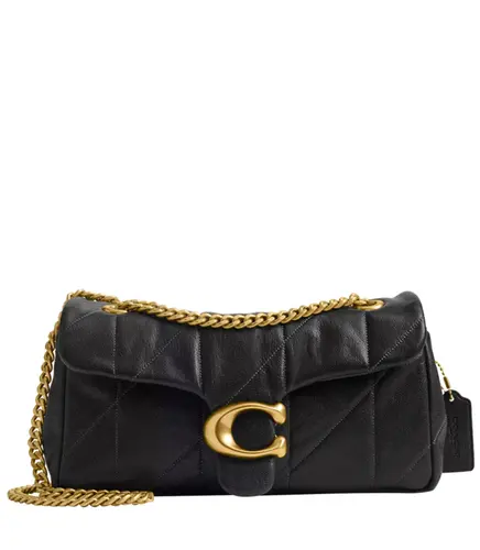 BOLSA COACH NEW YORK TABBY 26 SOFT QUILTED PRETO
