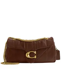 BOLSA COACH NEW YORK TABBY 26 SOFT QUILTED MARROM